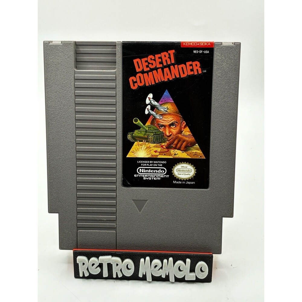 Desert Commander NES (Nintendo Entertainment System, 1989) Cart Only - Tested